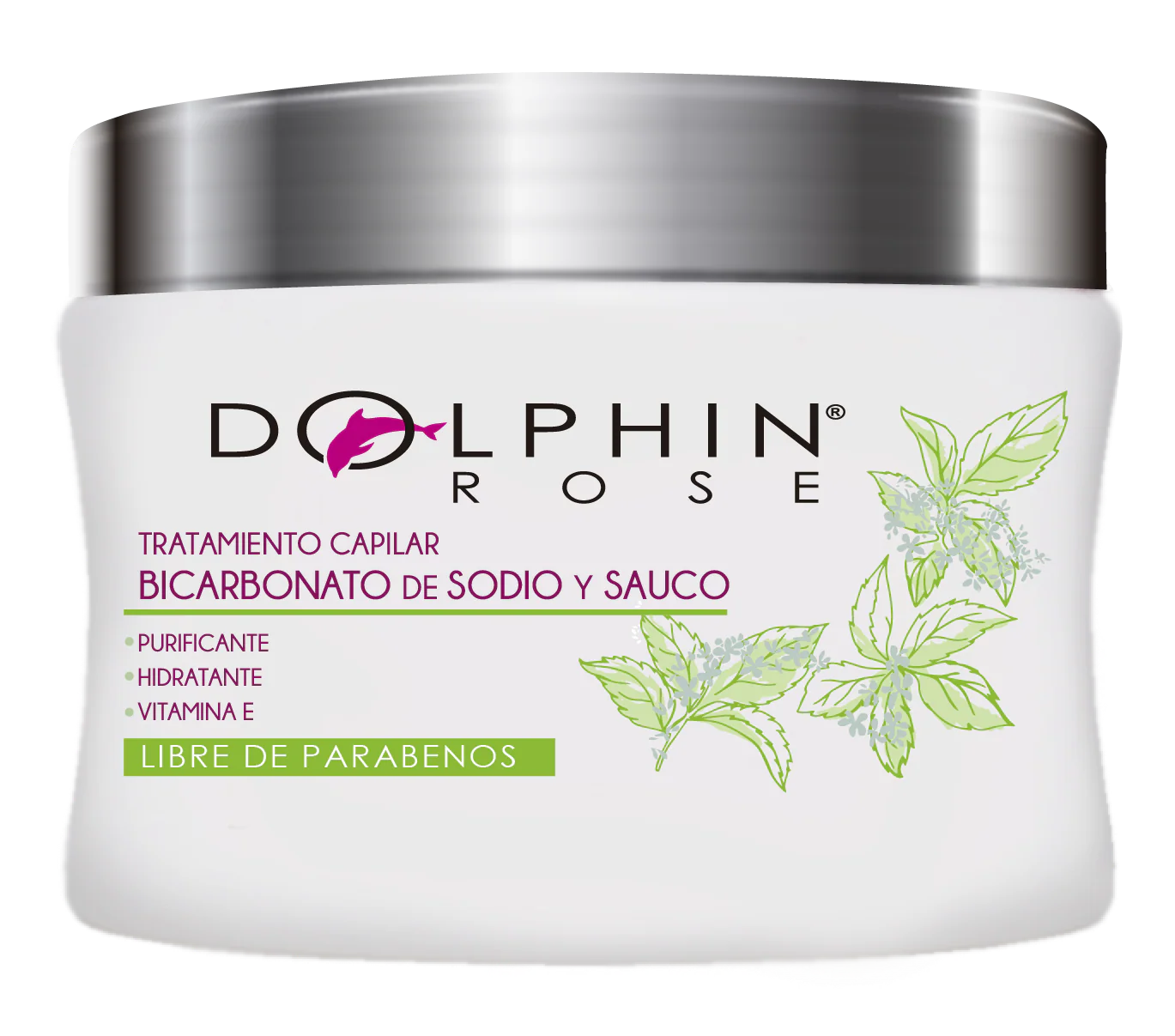 TRATAMIENTO DETOX BICARBONATO Y SAUCO X300ML - DOLPHIN ROSE