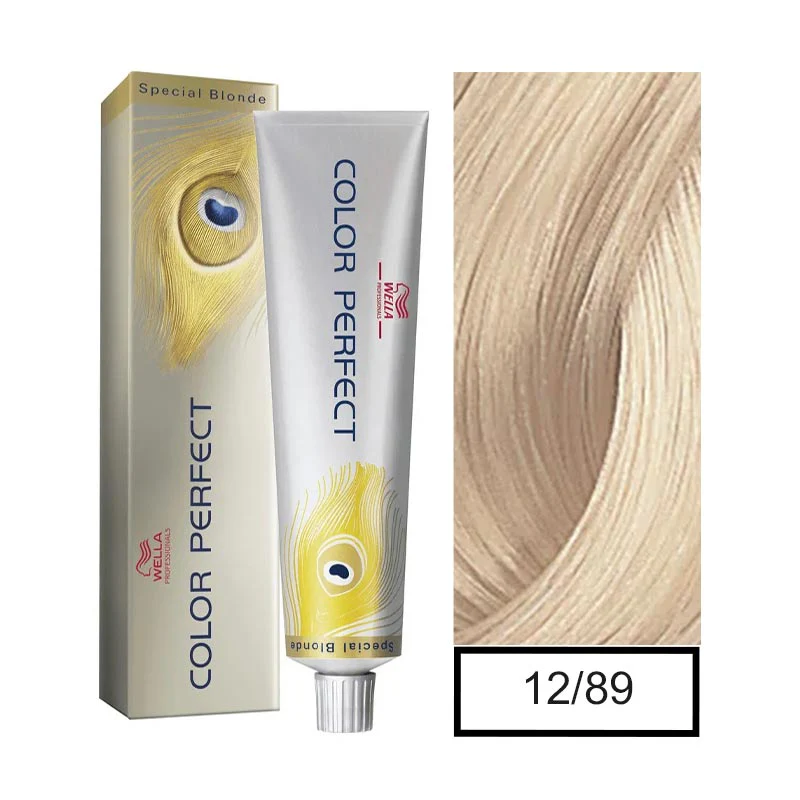 12.89 RUBIO ESPECIAL PERLA CENDRE COLOR PERFECT - WELLA