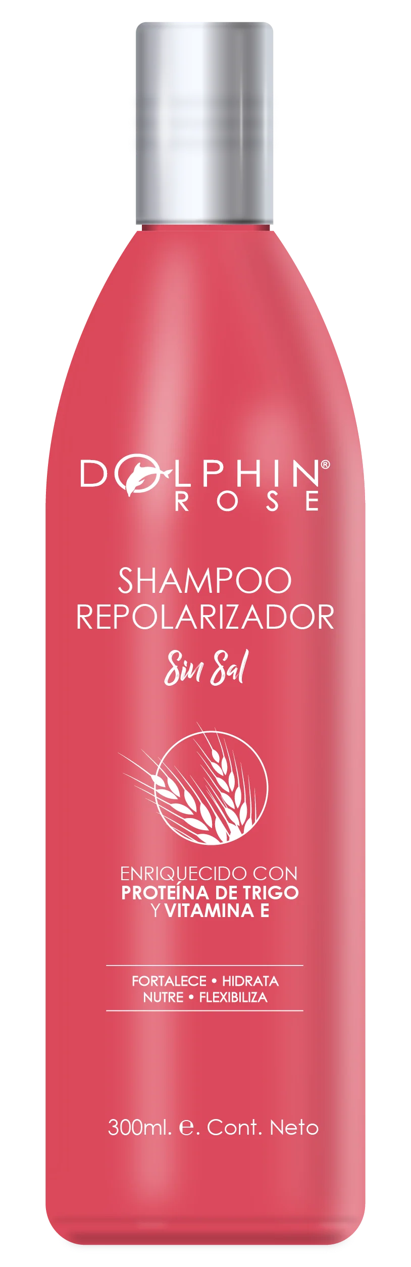 SHAMPOO REPOLARIZADOR X300ML - DOLPHIN ROSE