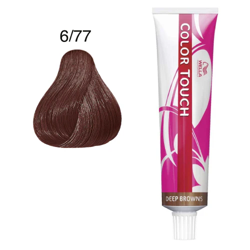 6/77 RUBIO OSCURO MARRÓN INTENSOCOLOR TOUCH -WELLA