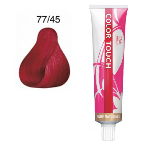 77/45 RUBIO MEDIANO INT. ROJO CAOBA COLOR TOUCH WELLA
