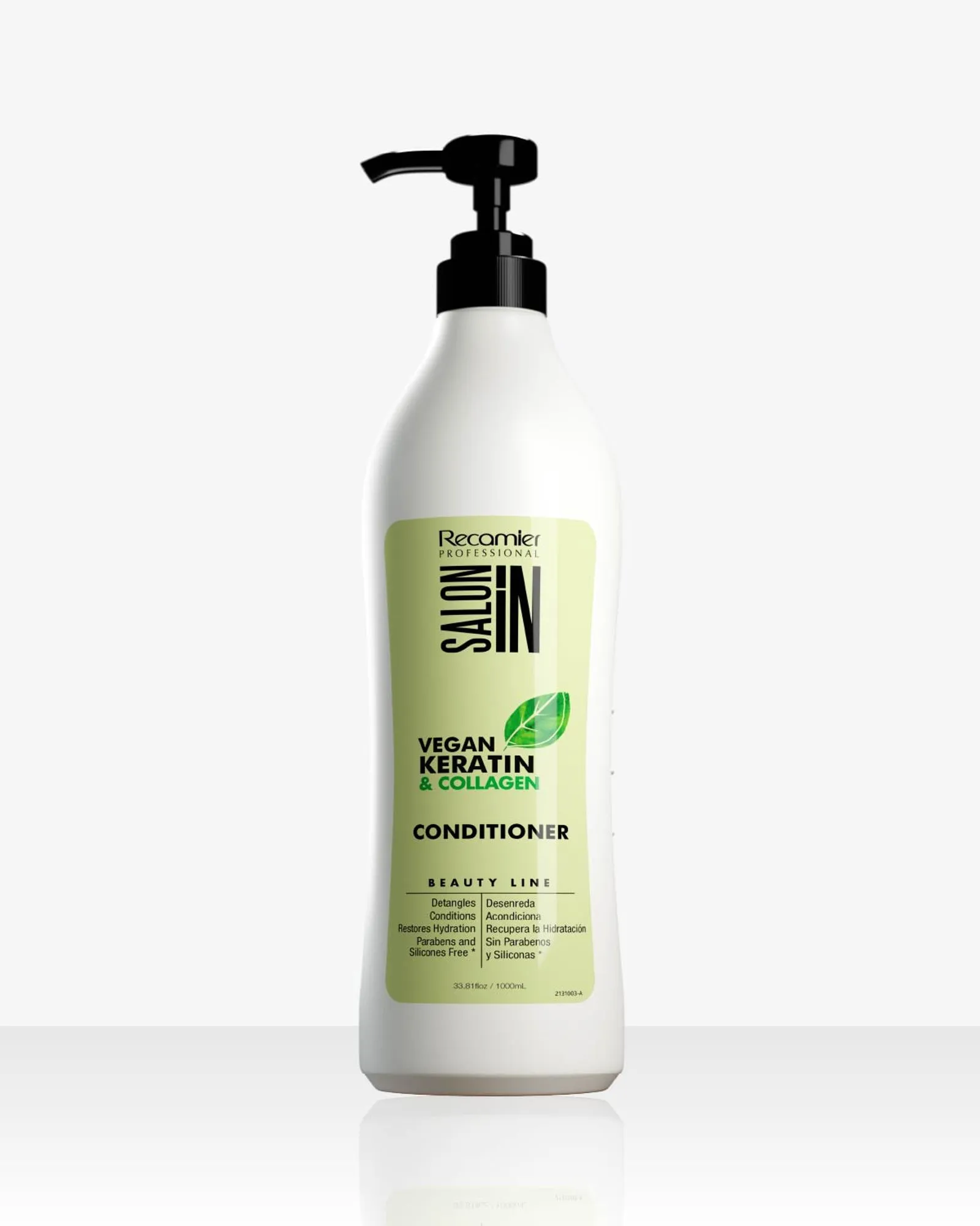 ACONDICIONADOR VEGAN KERATIN X1000 ML - RECAMIER