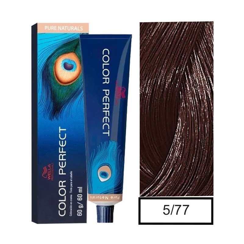 5.77 CASTAÑO CLARO MARRON INTENSO COLOR PERFECT - WELLA