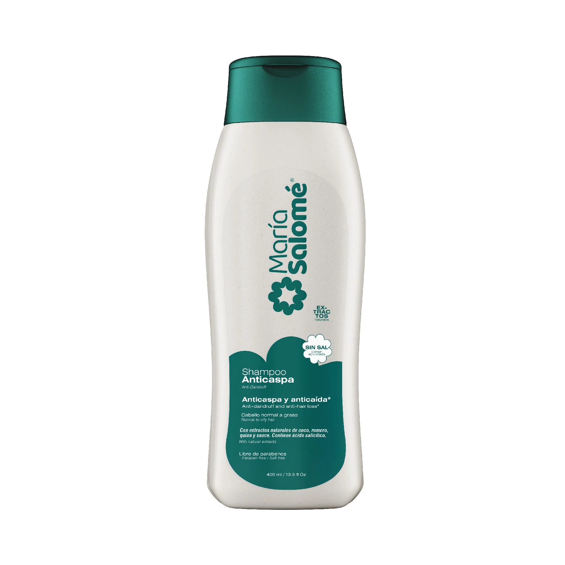 SHAMPOO ANTICASPA X400 ML - MARIA SALOME