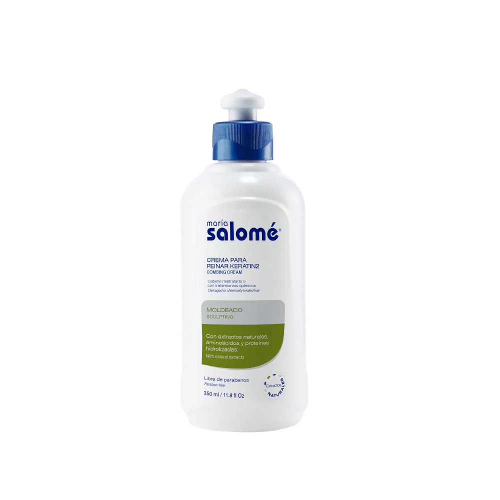 CREMA PARA PEINAR KERATIN2 SIN SAL X400 ML - MARIA SALOME - Image 2