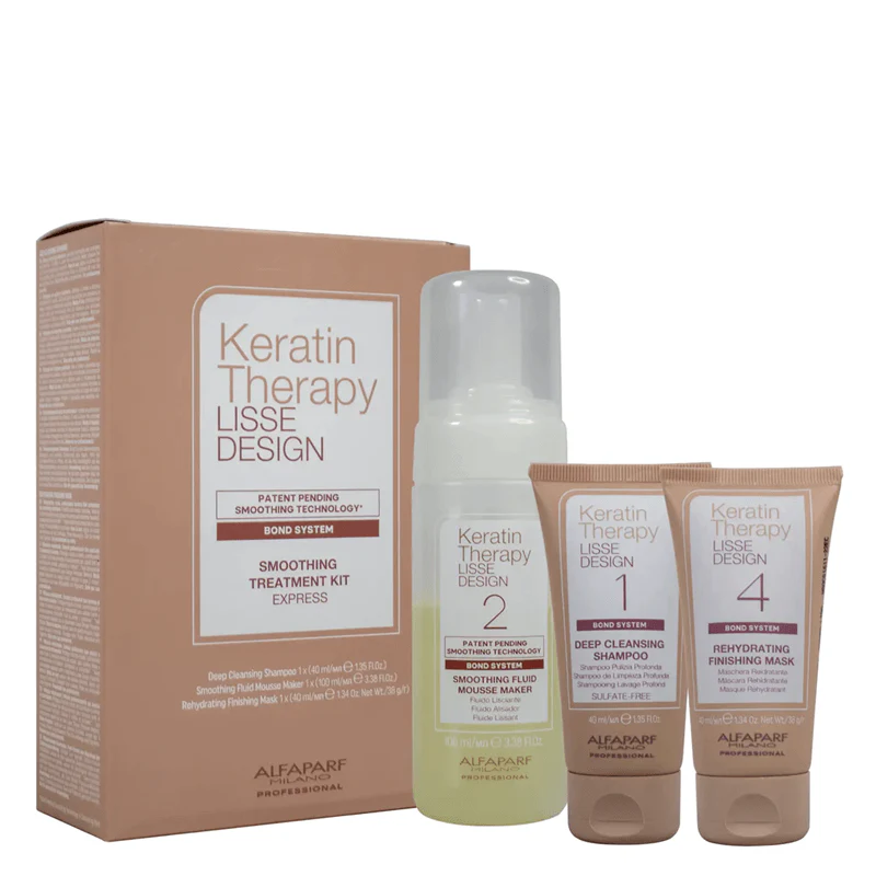 KIT LISSE DESIGN INTRO KERATIN - ALFAPARF
