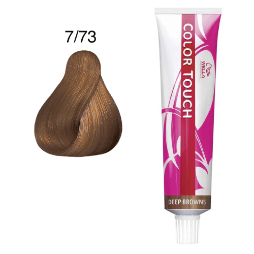 7/73 RUBIO MEDIANO MARRÓN DORADO COLOR TOUCH - WELLA