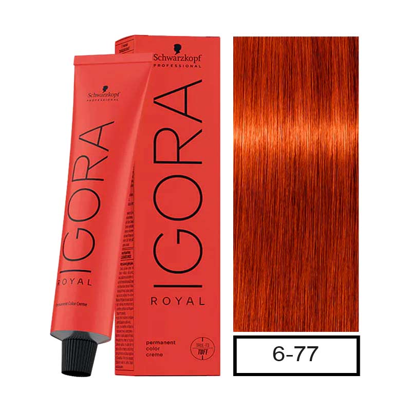 6.77 RUBIO OSCURO COBRIZO INTENSO - IGORA