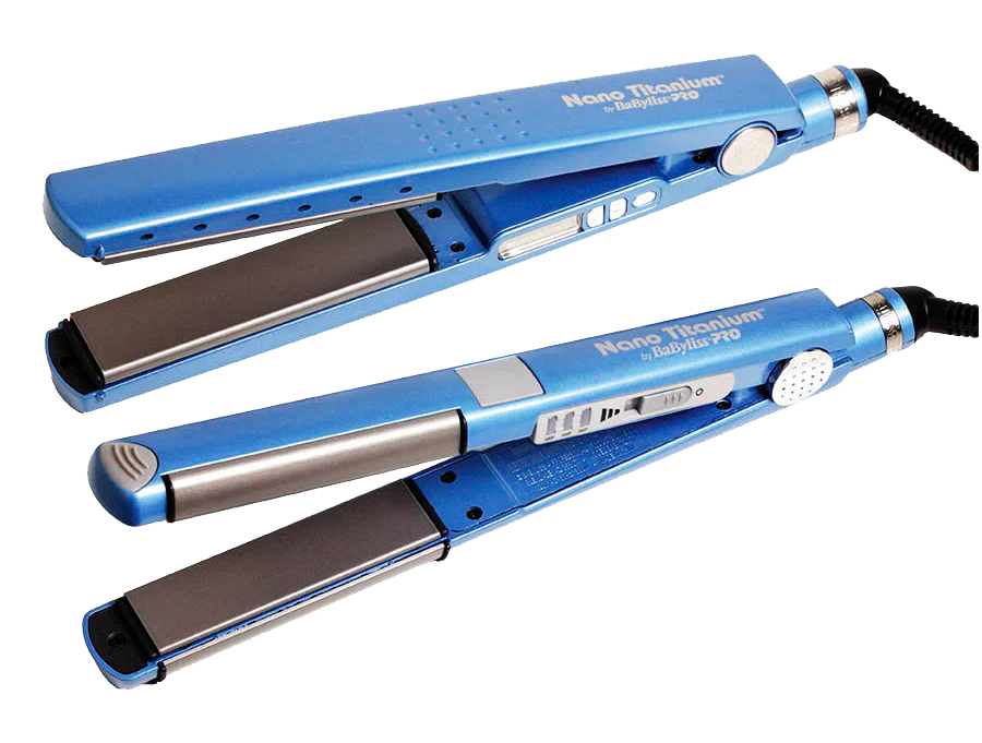 PLANCHA 1 1/4 COMBO NANO TITANIUM AZUL - BABYLISS - Image 2