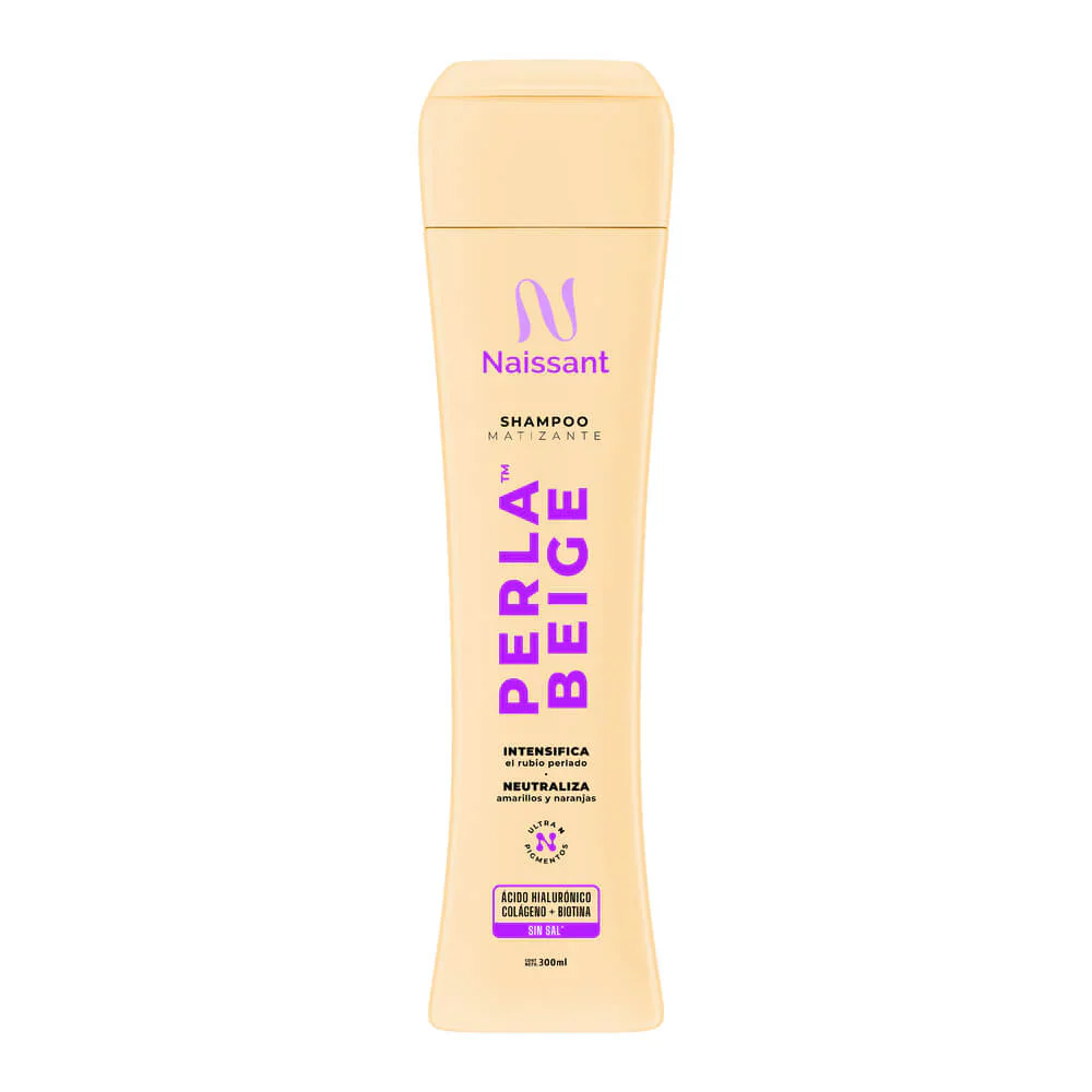SHAMPOO MATIZANTE PERLA BEIGE X300ML - NAISSANT