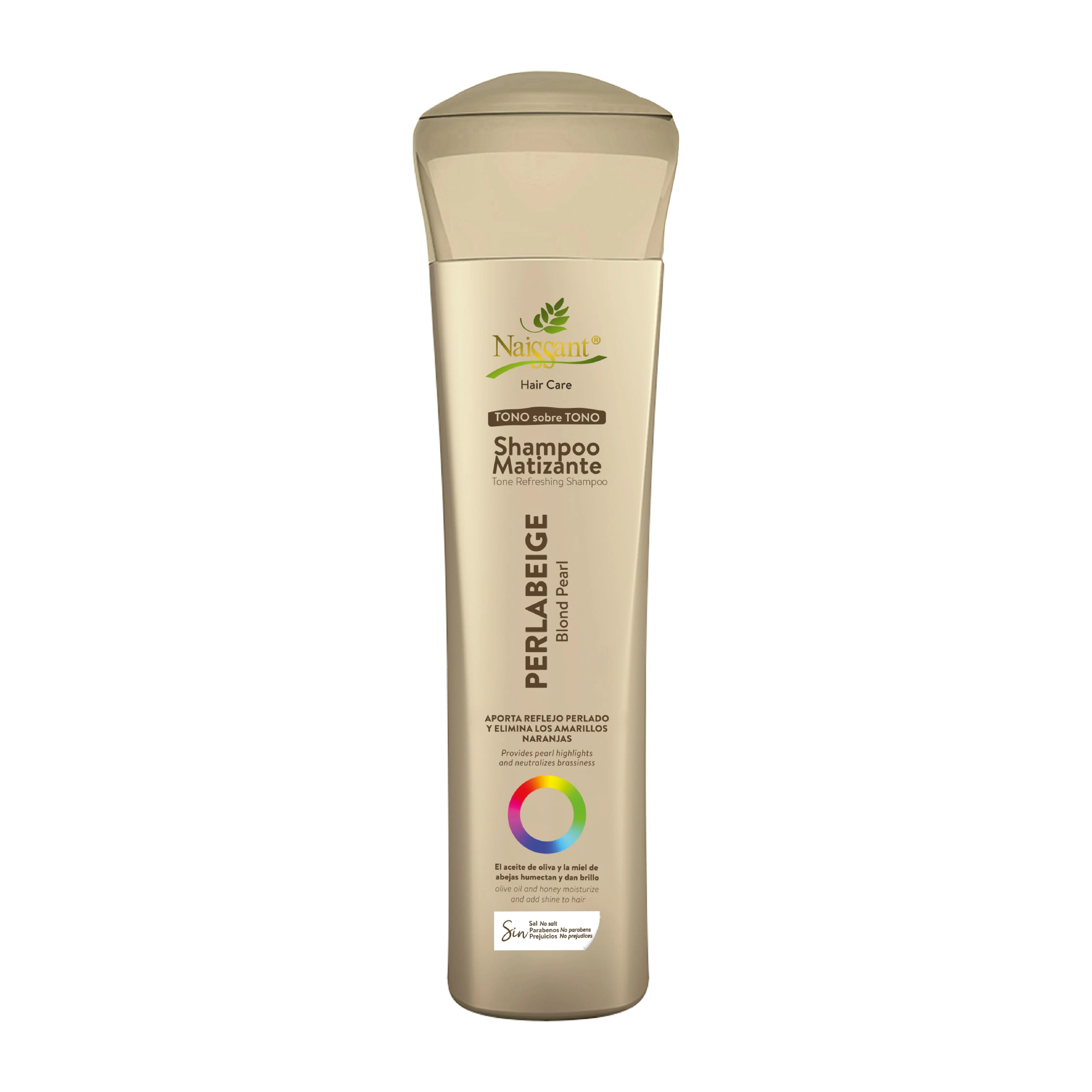 SHAMPOO MATIZANTE PERLA BEIGE X300ML - NAISSANT - Image 2