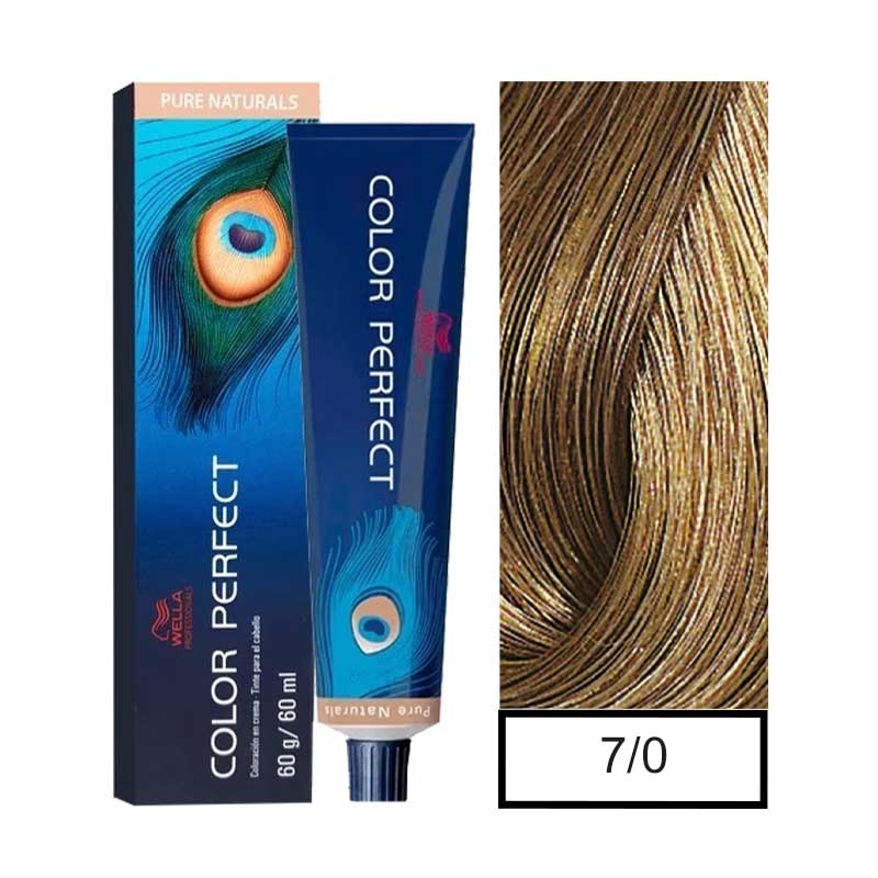7.0 RUBIO MEDIO COLOR PERFECT - WELLA
