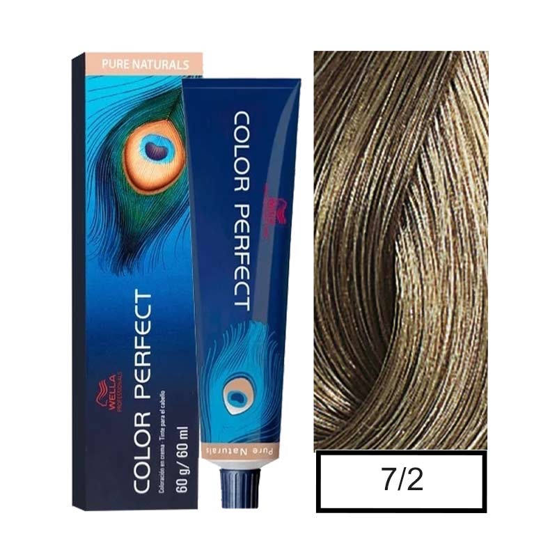 7.2 RUBIO MEDIANO MATE COLOR PERFECT - WELLA