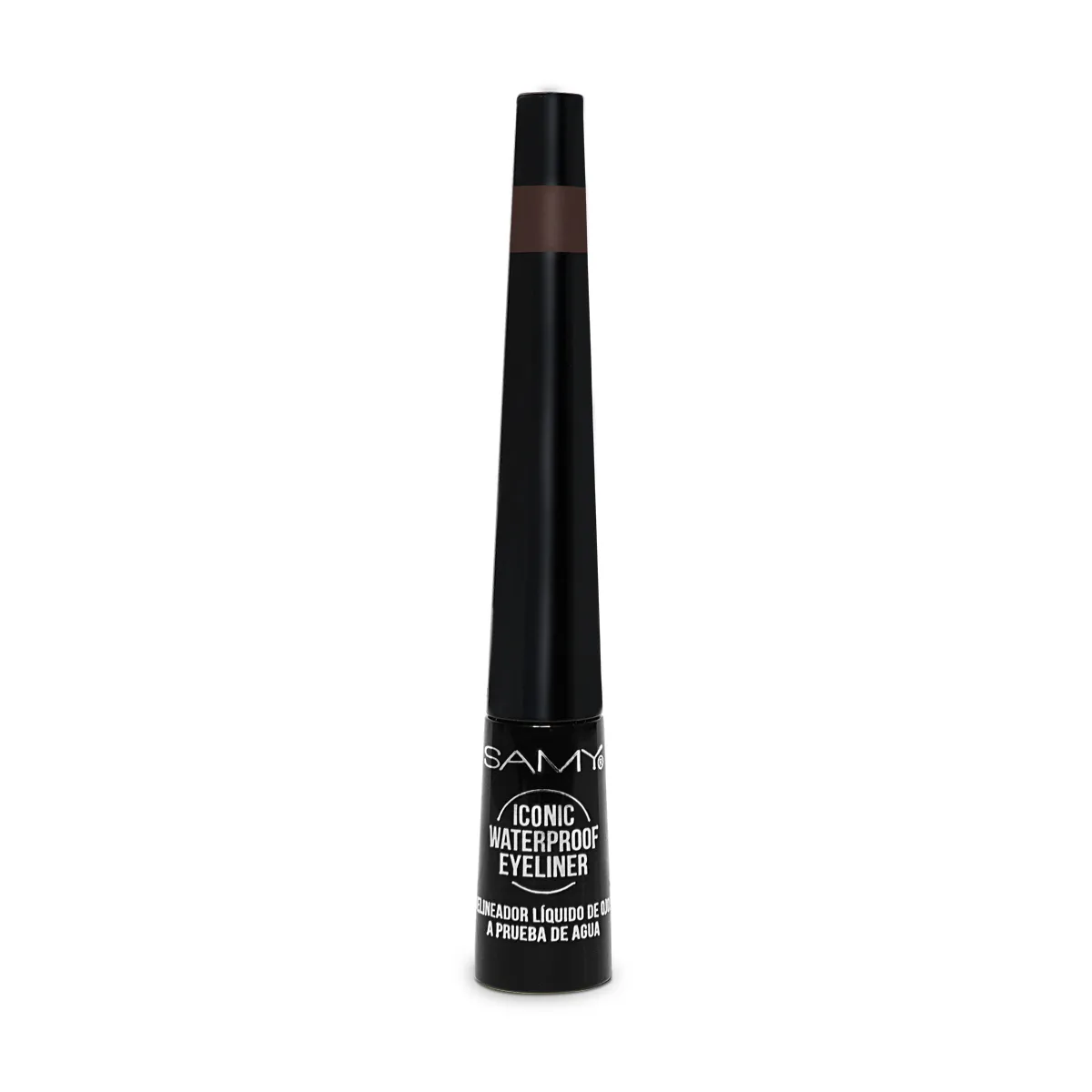 DELINEADOR LIQUIDO PLUMON CAFÉ OSCURO - SAMY