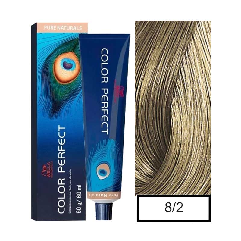 8.2 RUBIO CLARO MATE COLOR PERFECT - WELLA