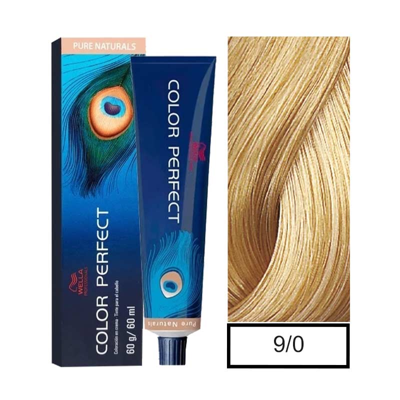 9.0 RUBIO EXTRA CLARO COLOR PERFECT - WELLA