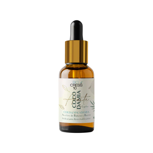 ACEITE CAPILAR COCODAMIA 30ML - BIOCRESS