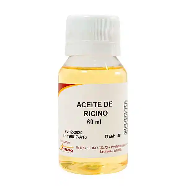 ACEITE DE RECINO X60 ML - JULIAO