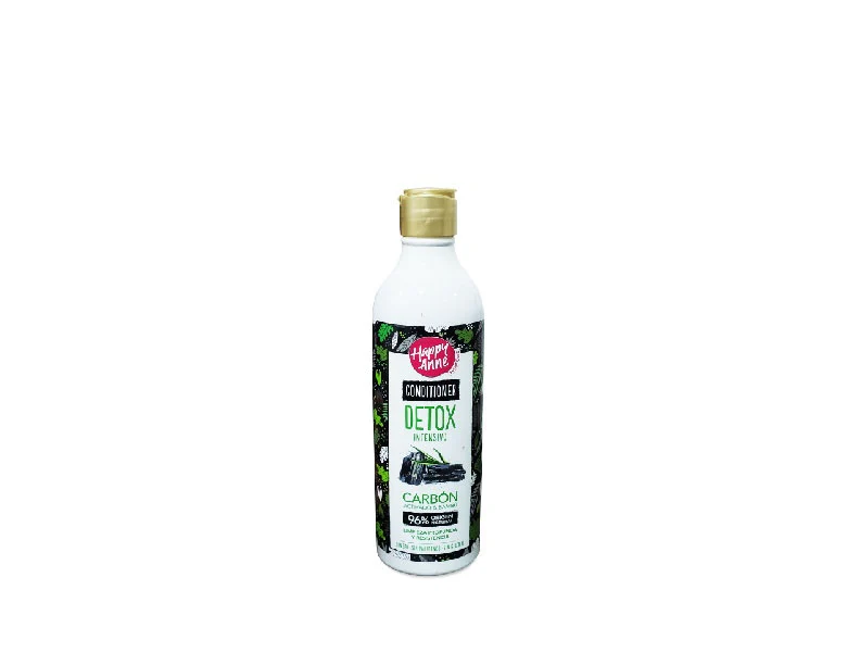 ACONDICINADOR DETOX INTENSIVO CARBON ACTIVADO & BAMBU X 340 ML - HAPPY ANNE