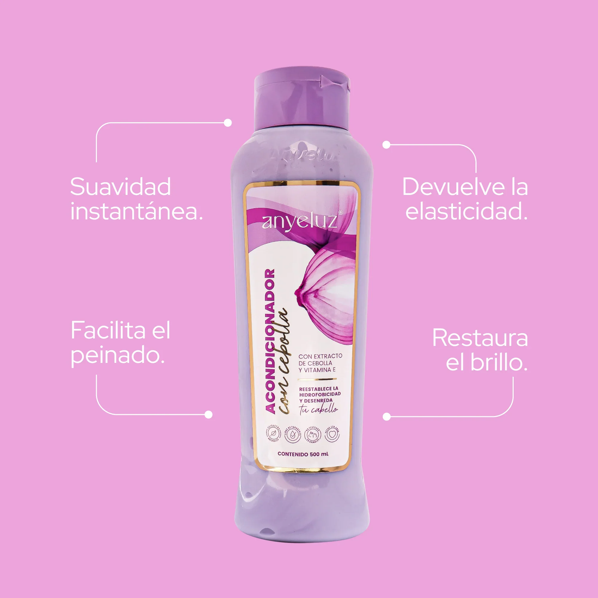 ACONDICIONADOR DE CEBOLLA 500ML - ANYELUZ - Image 2