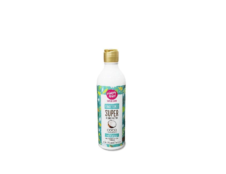 ACONDICIONADOR SUPER RECONSTRUCTOR COCO & MACADAMIA X 340 ML - HAPPY ANNE