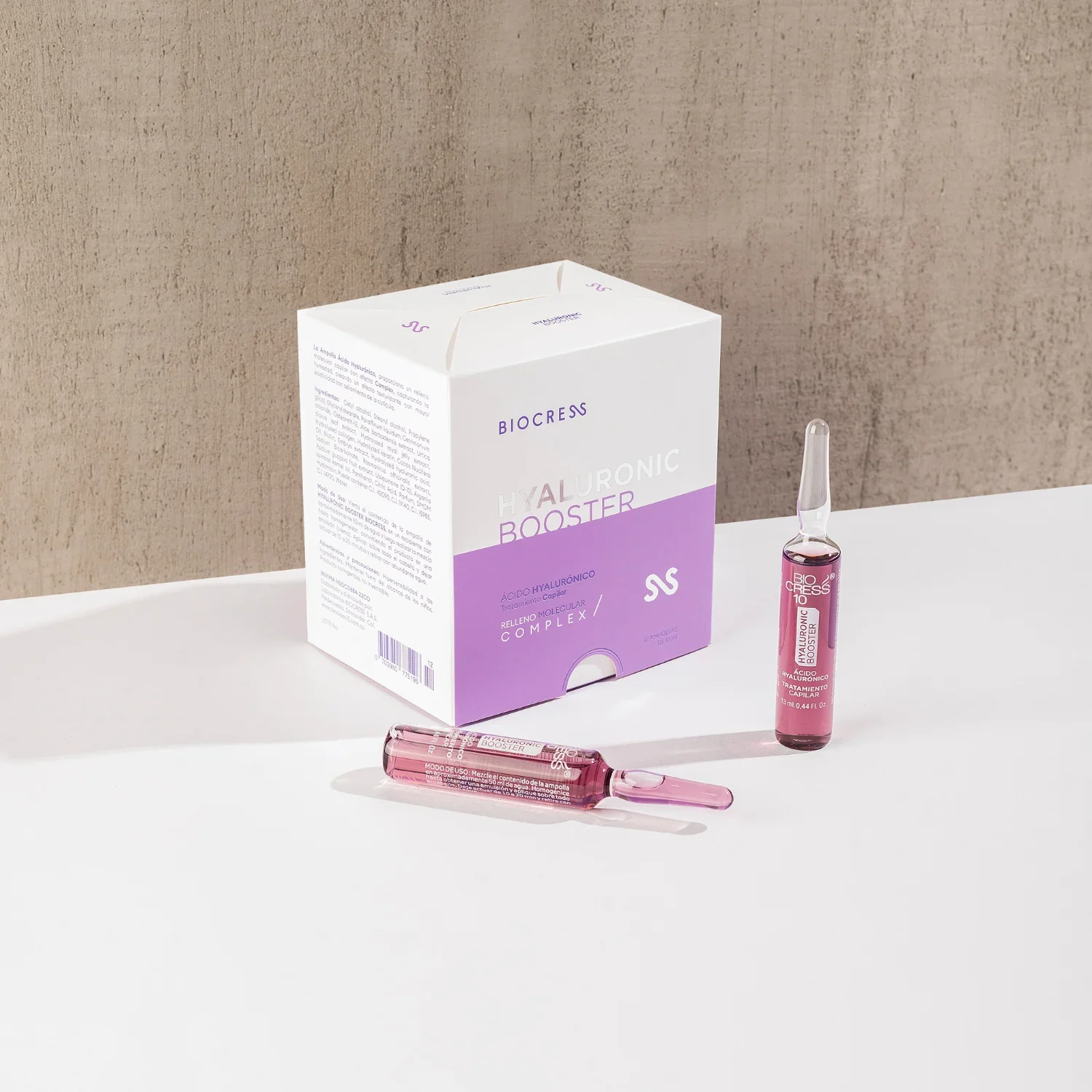 AMPOLLA ACIDO HIALURONICO 13ML - BIOCRESS