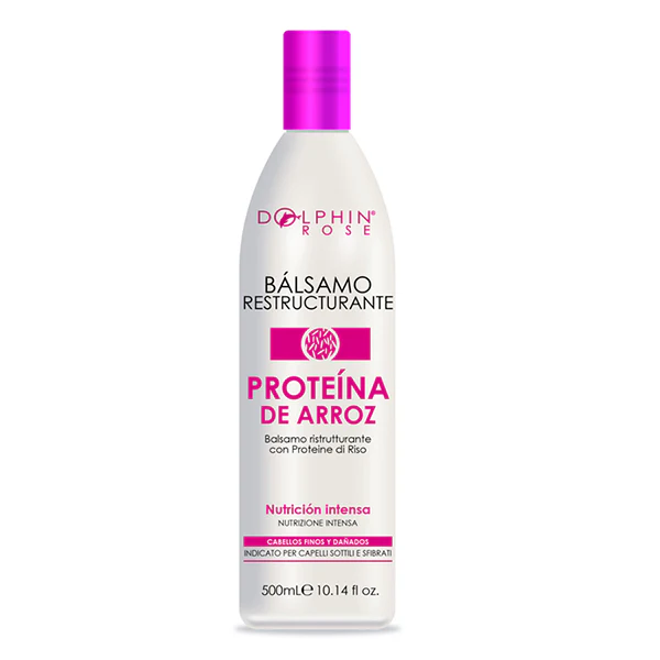 BALSAMO PROTEINA DE ARROZ X500ML - DOLPHIN ROSE