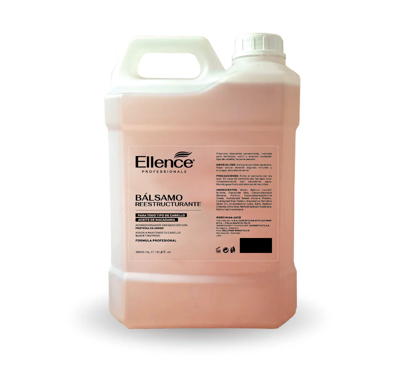 BALSAMO REESTRUCTURANTE X3900ML - ELLENCE PROFESSIONALE