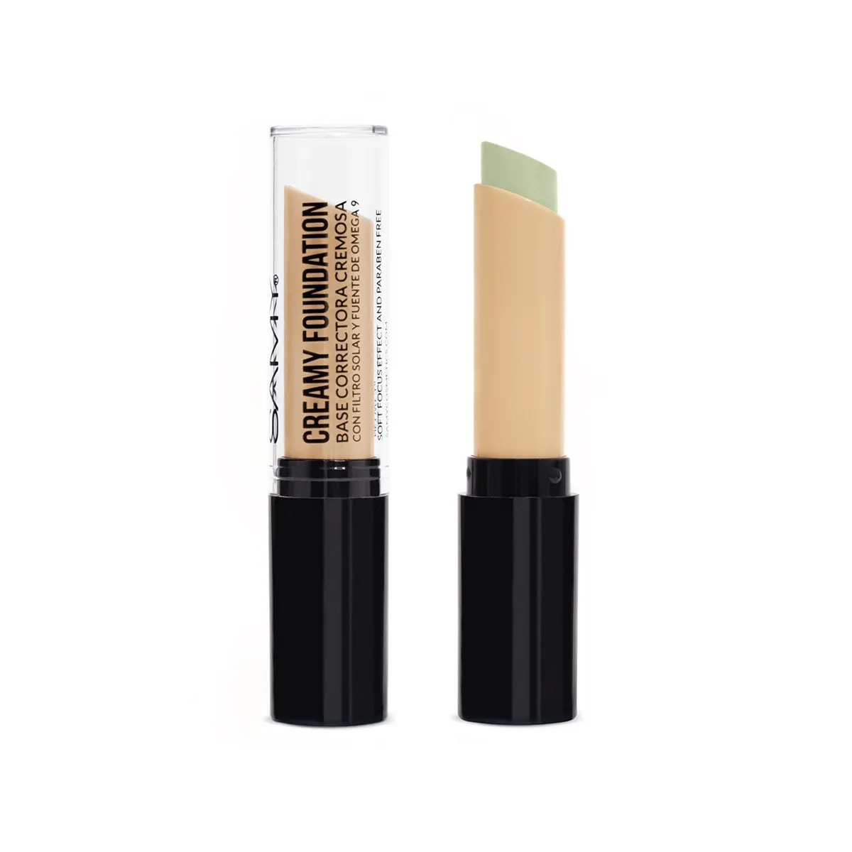 BASE CORRECTORA CREMOSA 04 VERDE - SAMY