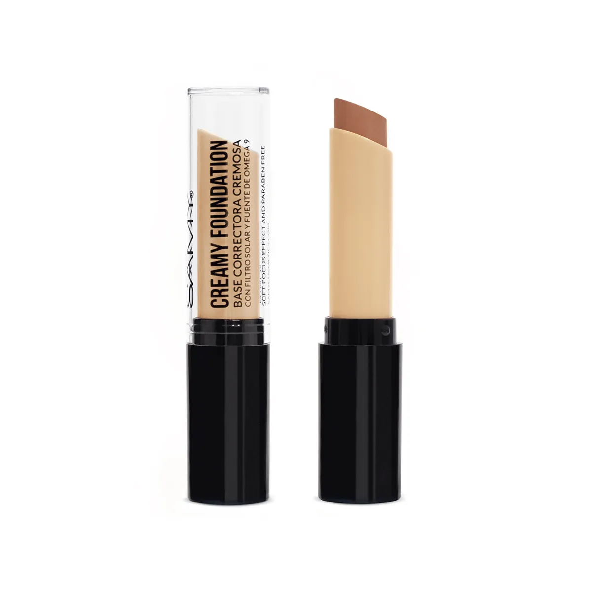 BASE CORRECTORA CREMOSA 07 BRUNETTE - SAMY
