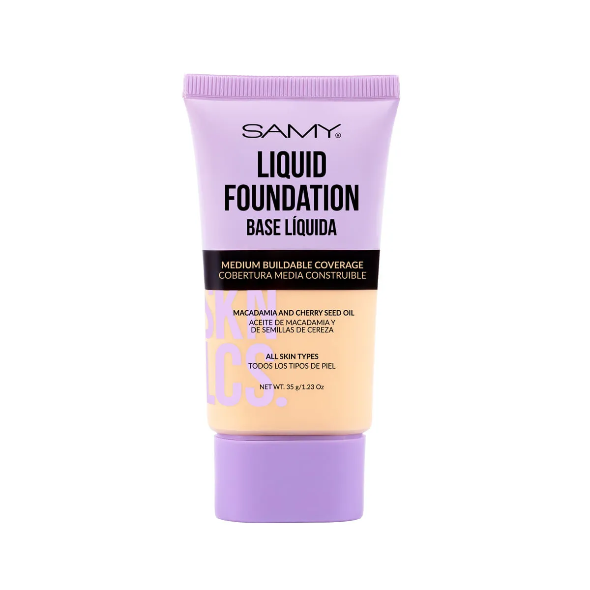 BASE LIQUIDA SKINLICIOUS LIGHT 1 - SAMY