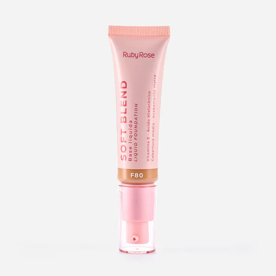 BASE LIQUIDA SOFT BLEND F80 - RUBY ROSE