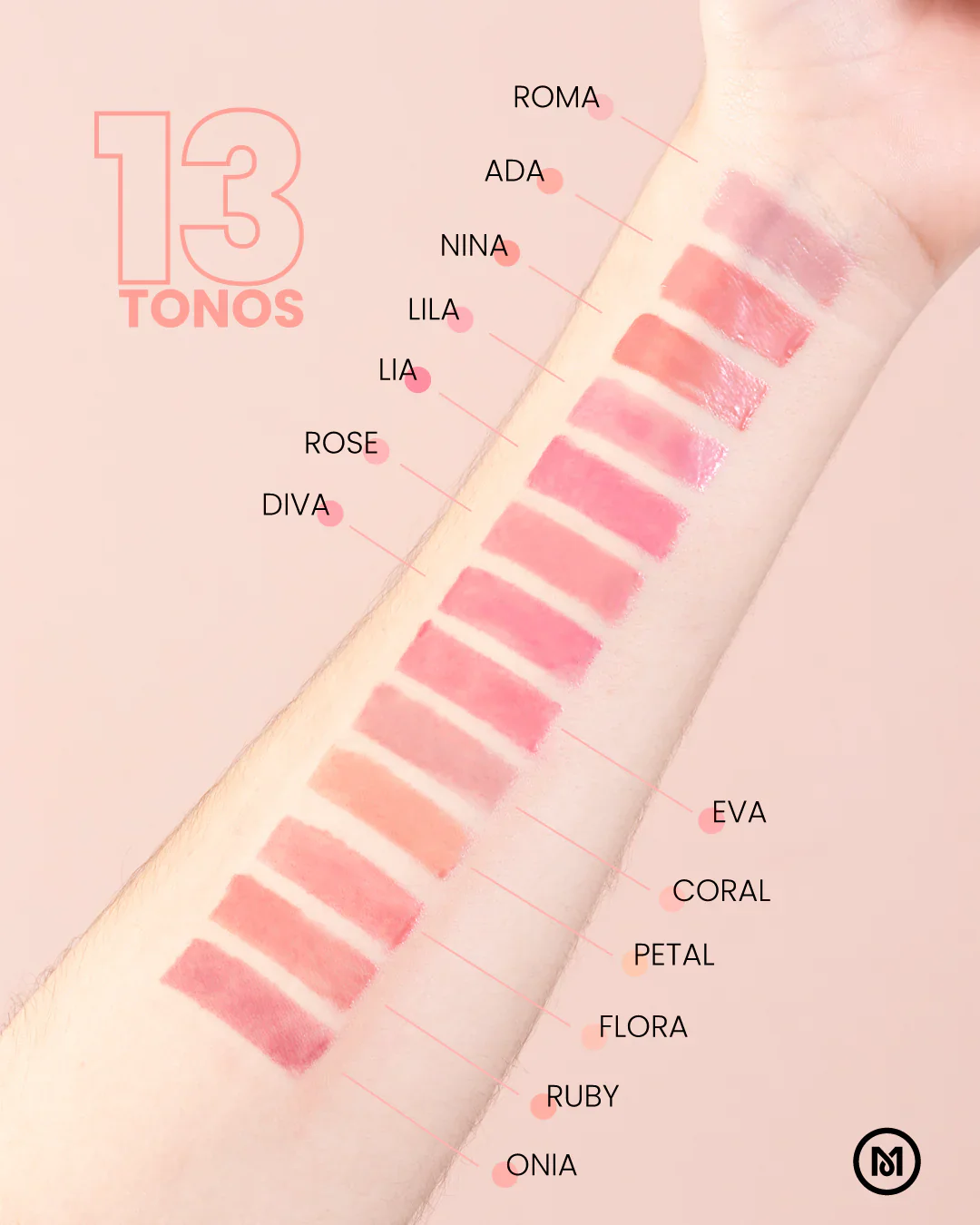 BRILLO LABIAL CLICK GLOSS PRO RUBY - MONTOC - Image 2