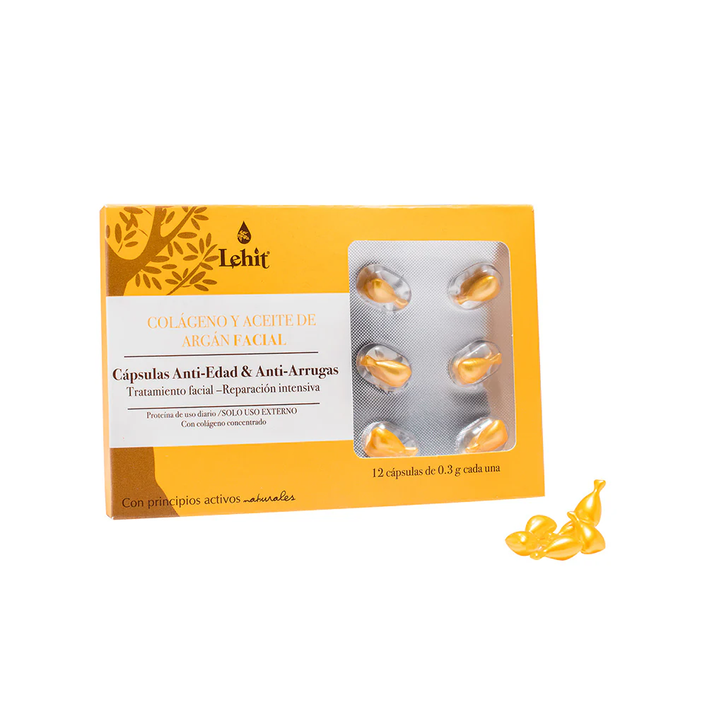 AMPOLLA ANTI EDAD COLAGENO Y ARGAN 1GM- LEHIT