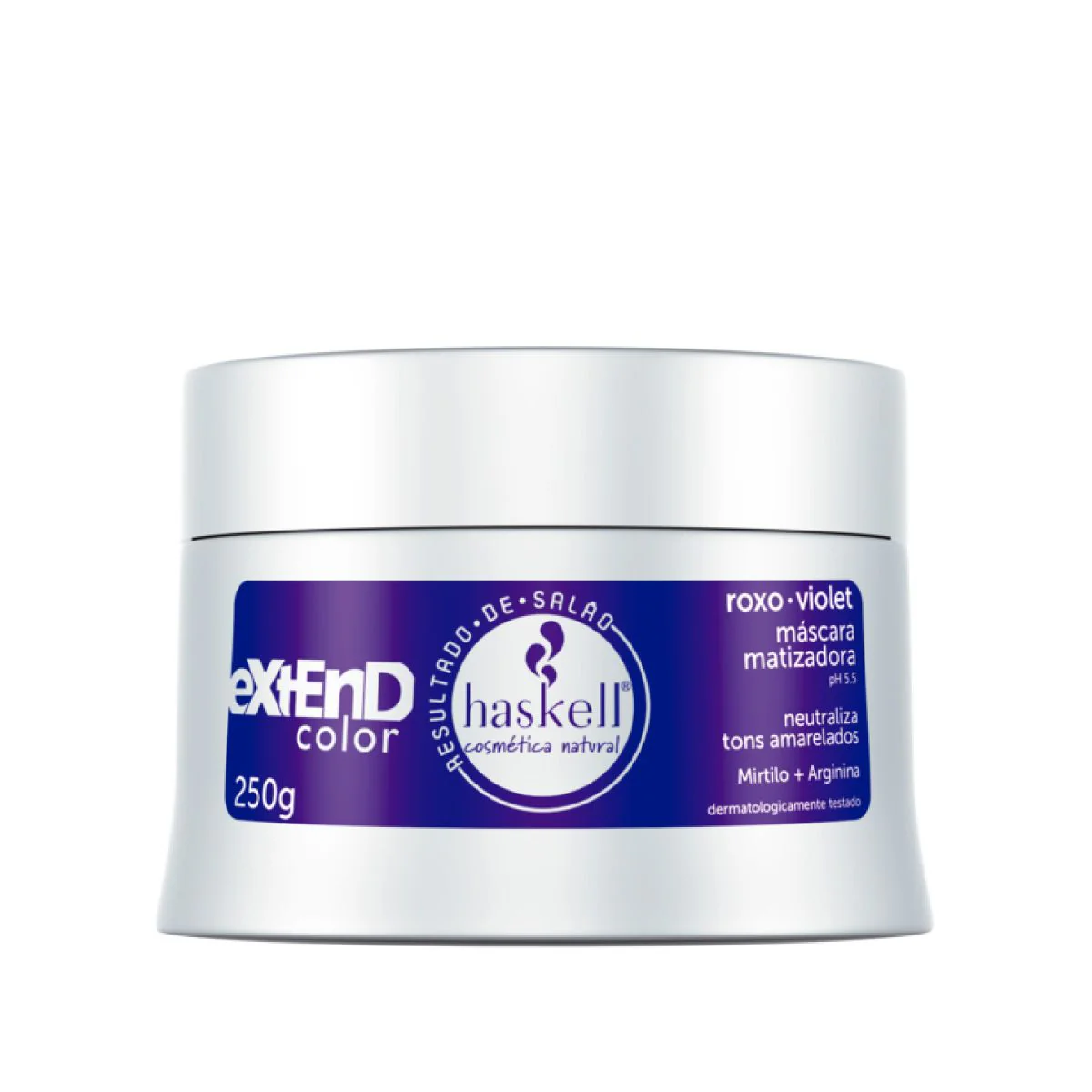 MASCARA MATIZADORA ROXO/VIOLET 250GR - HASKELL