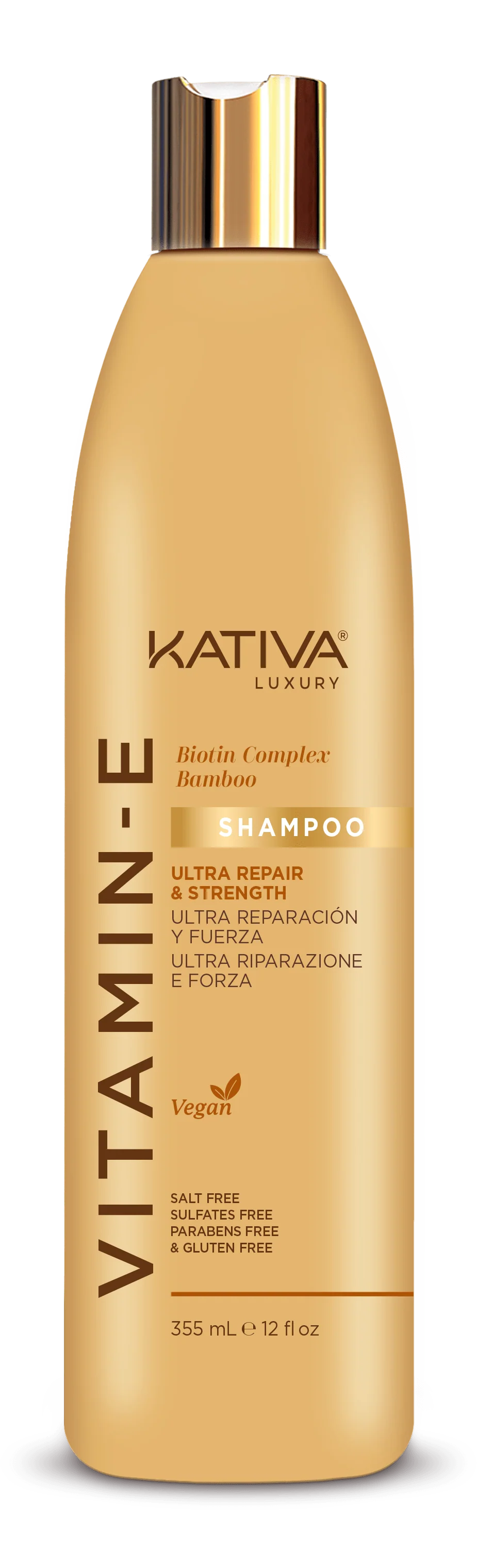 SHAMPOO VITAMIN-E 350 ML - KATIVA
