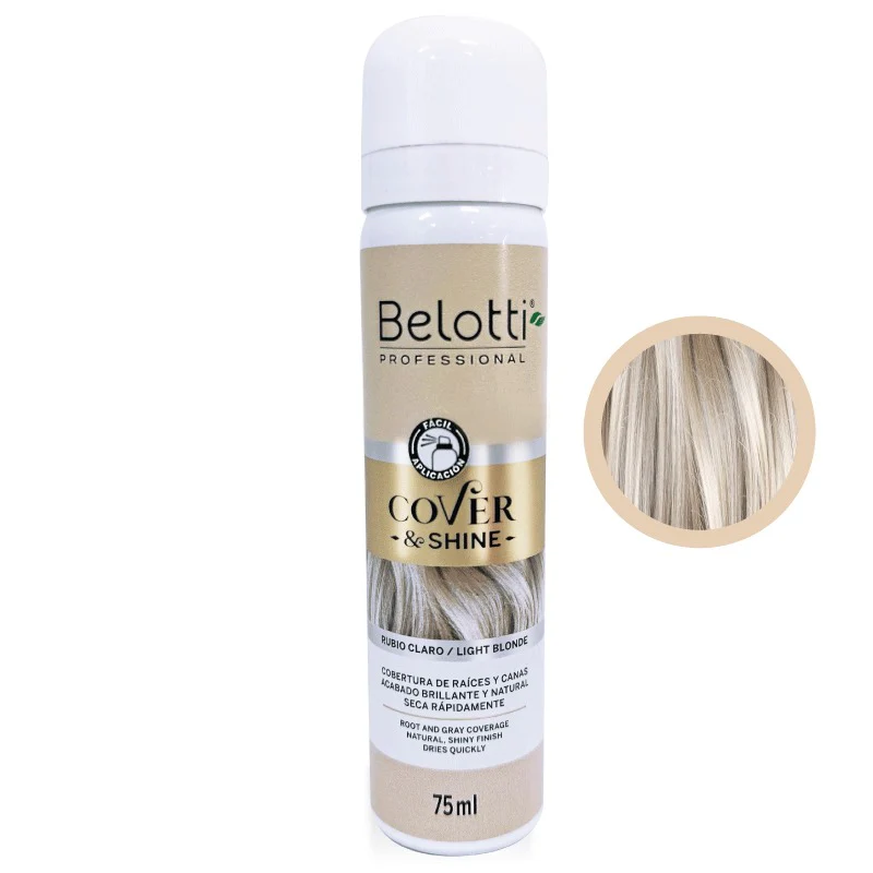 COVER & SHINE RUBIO CLARO 75ML - BELOTTI