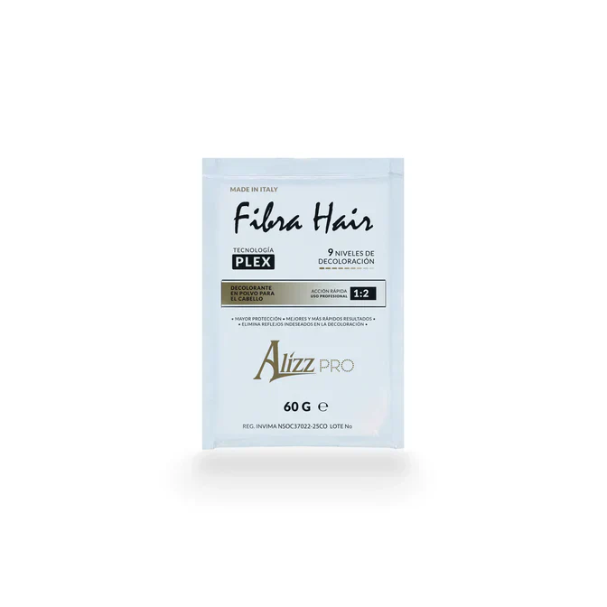 DECOLORANTE FIBRA HAIR PLEX PRO X60G - ALIZZ