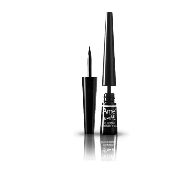 DELINEADOR LIQUIDO NEGRO - AME COSMETICOS