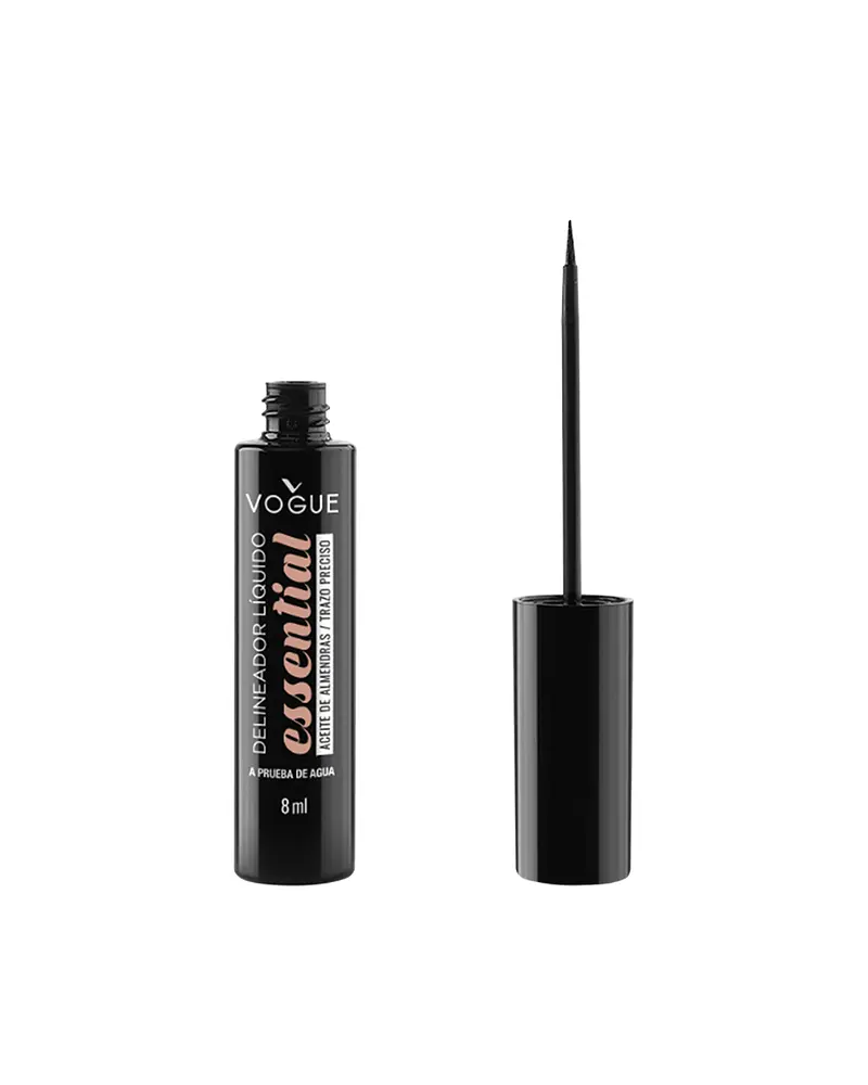 DELINEADOR LIQUIDO NEGRO ESSENTIAL - VOGUE