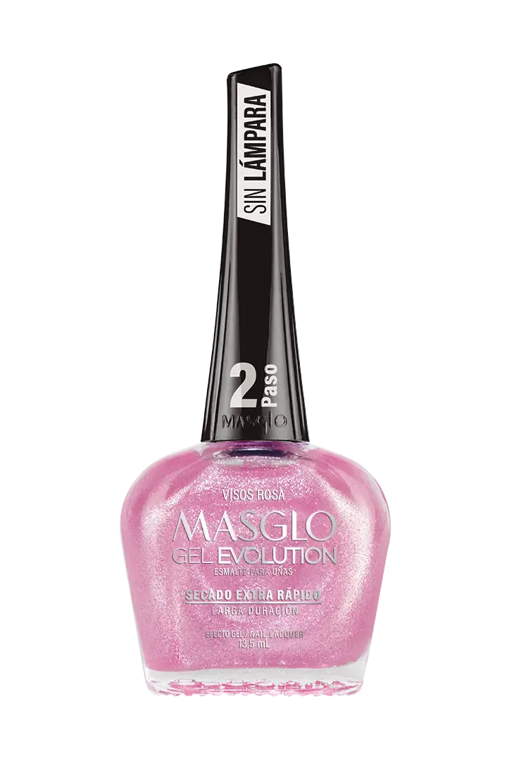 ESMALTE VISOS ROSA GEL EVOLUTION - MASGLO