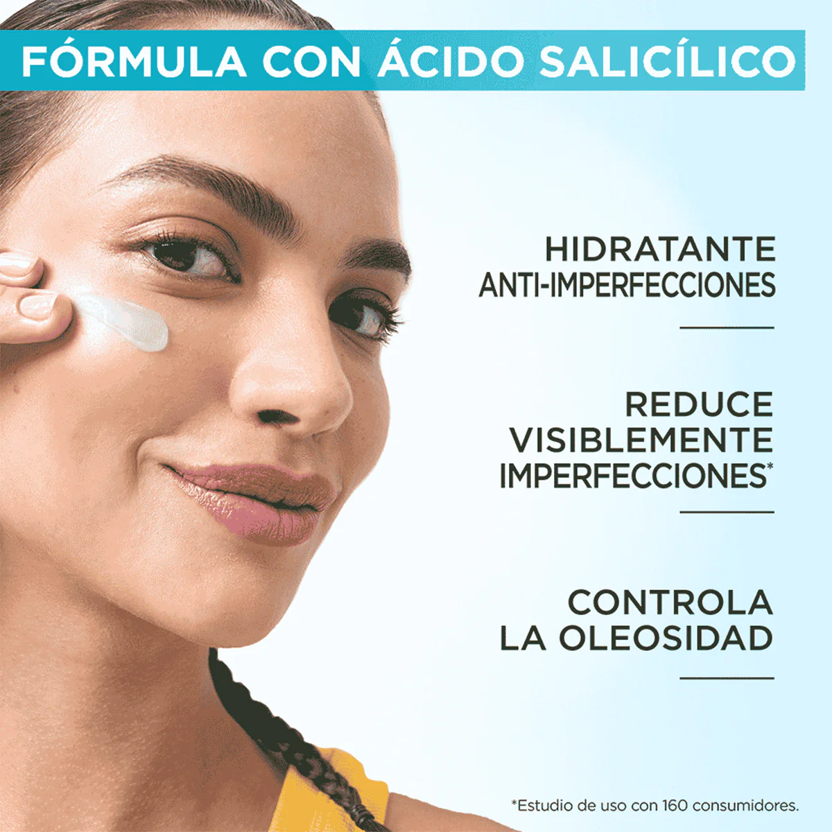 HIDRATANTE ANTI-IMPERFECCIONES ACIDO SALICILICO - GARNIER - Image 2