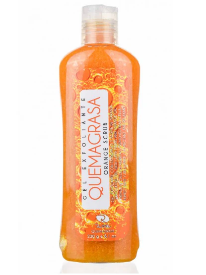 GEL EXFOLIANTE QUEMA GRASA ORANGE SCRUB 230G - ROSS D ELEN