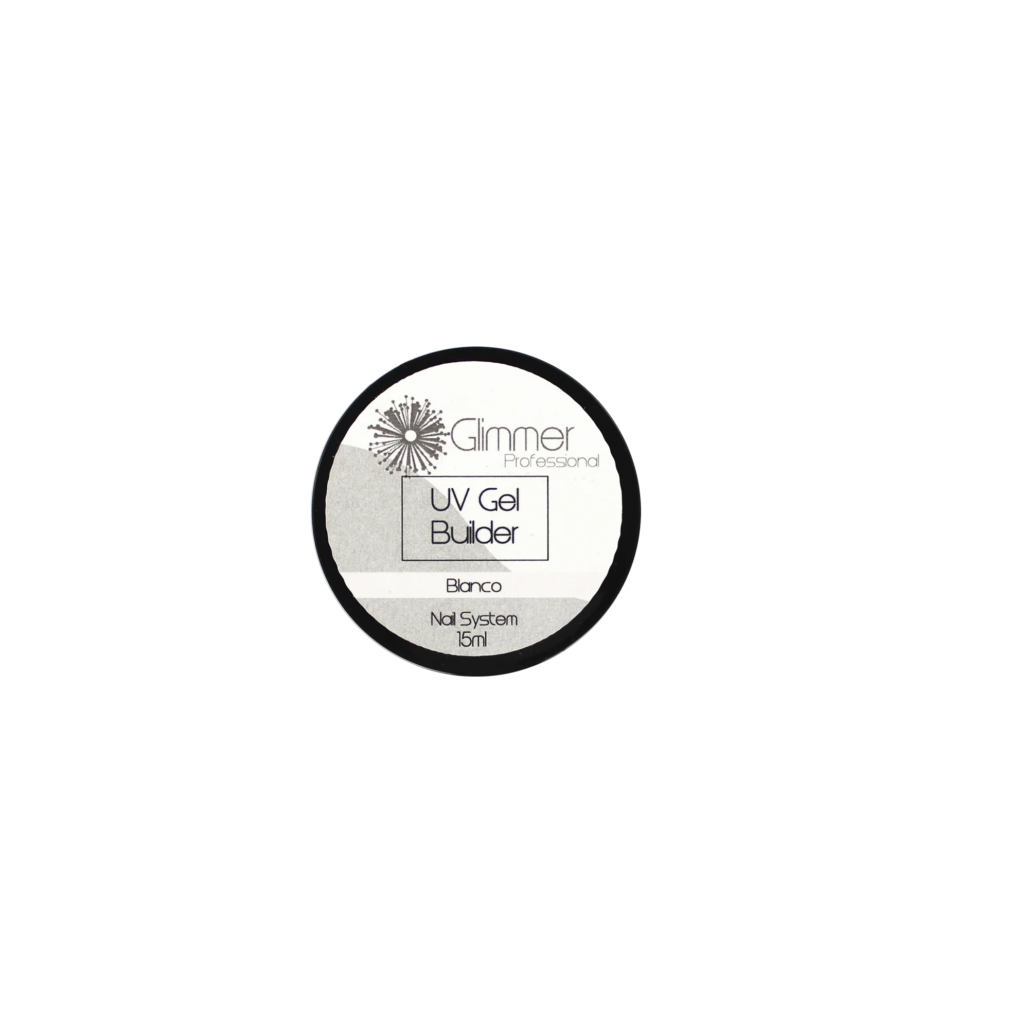 GEL UV BULDER BLANCO 15 ML - GLIMMER