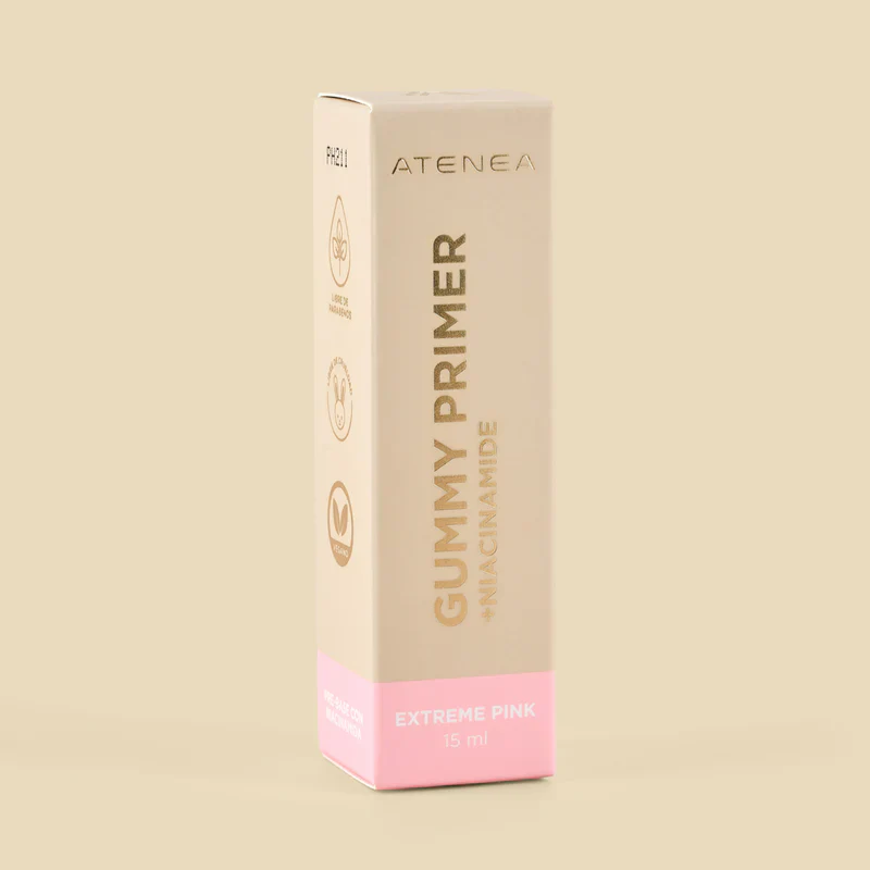 GUMMY PRIMER TRAVEL SIZE EXTREME PINK 15ML - ATENEA - Image 2