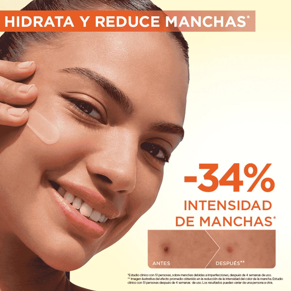HIDRATANTE ANTI-MANCHAS VITAMINA C - GARNIER - Image 2