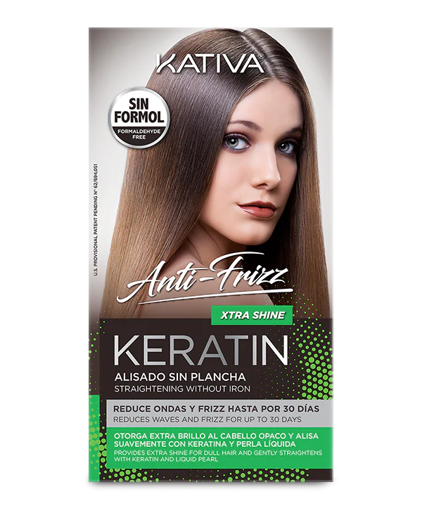 KERATIN ALISADOR SIN PLANCHA XTRA SHINE - KATIVA