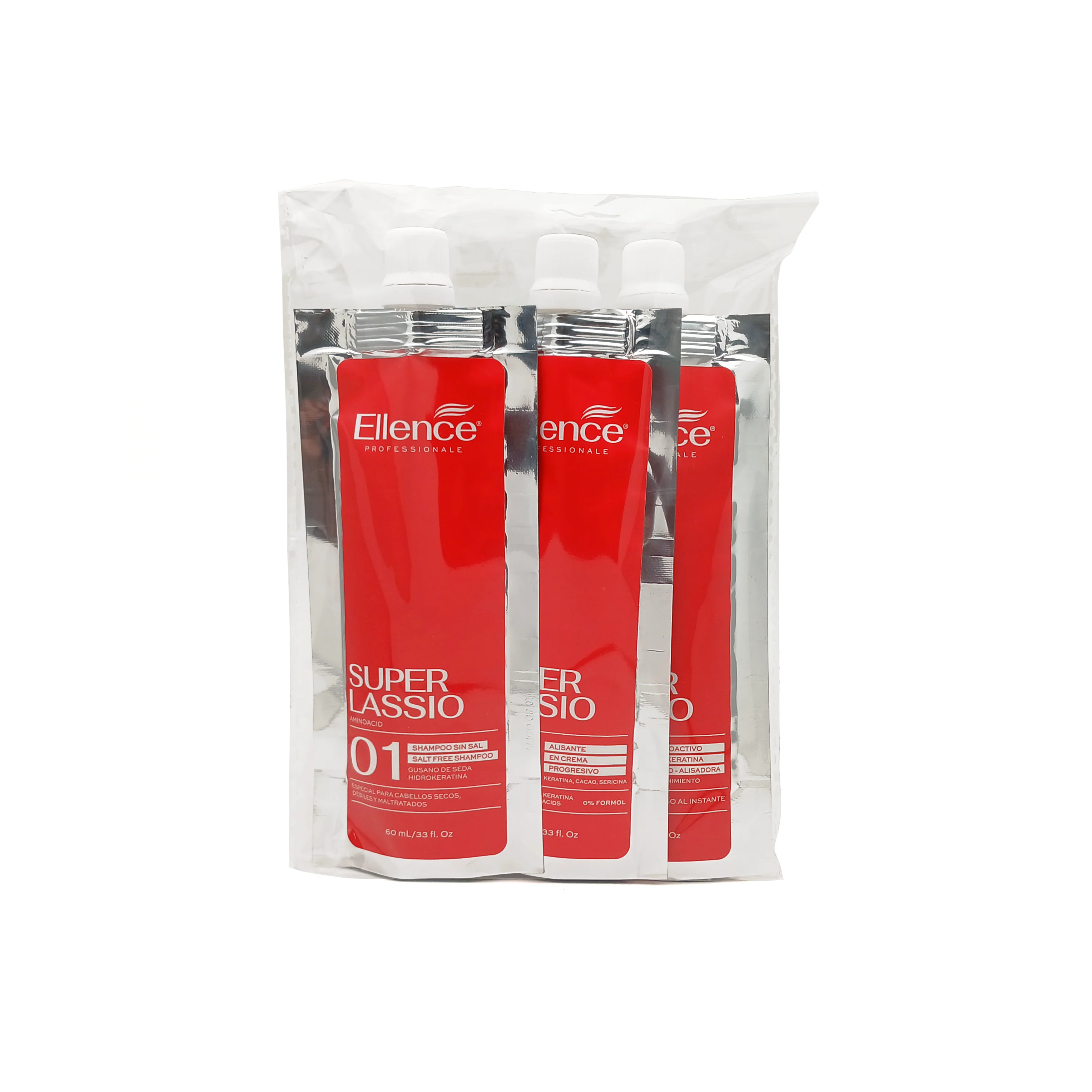 KIT AMINOACIDO SUPER LASSIO X60ML - ELLENCE PROFESSIONALE