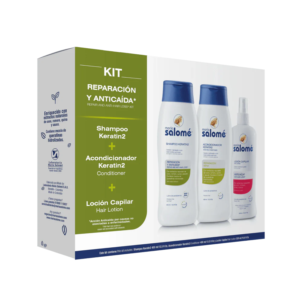 KIT KERATIN REPARACION - MARIA SALOME - Image 3