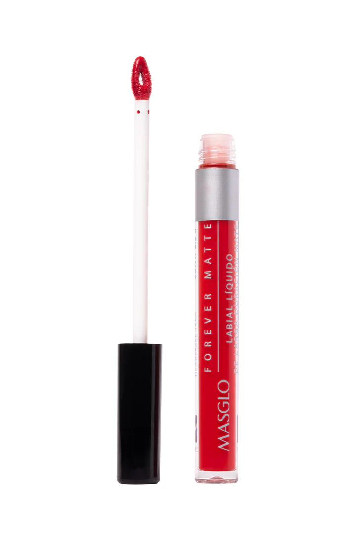 LABIAL LIQUIDO FOREVER MATTE ROJO CHIC 2,5G - MASGLO - Image 2